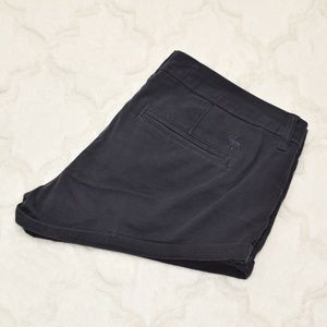 Abercrombie & Fitch Navy Shorts